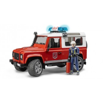 Bruder 02596 - Feuerwehr Land Rover Defender Station Wagon